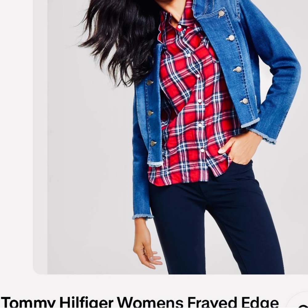39. Tommy Hilfiger Women's Blue Denim Jacket